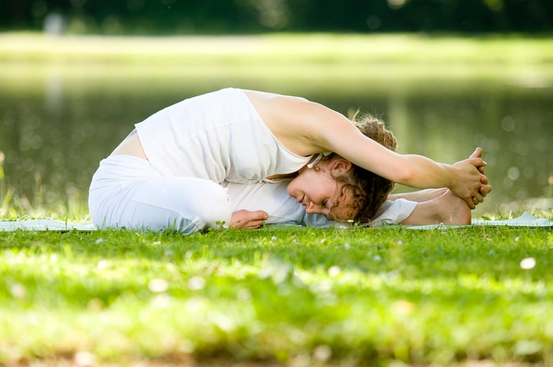 Supported Bridge Pose