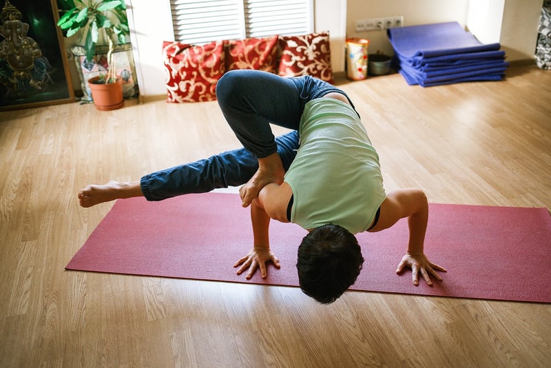 Legs Up the Wall Pose